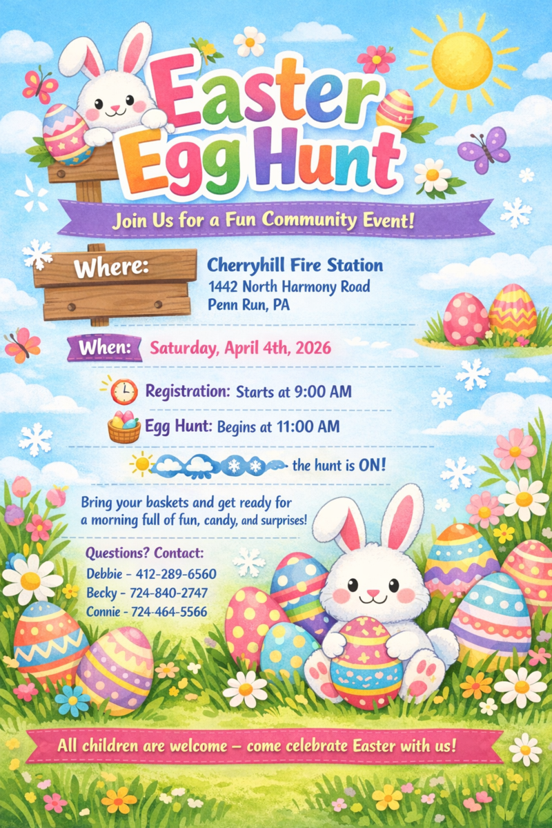 Easter Egg Hunt Flier